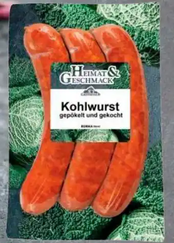 Edeka Gutfleisch Heimat & Geschmack Kohlwurst Angebot