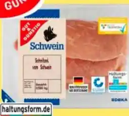 Edeka Gut & Günstig Schweine-Schnitzel Angebot
