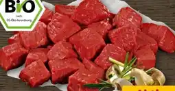 REWE Center Bio-Rindergulasch Angebot