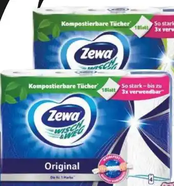 EDEKA Bandelt Zewa Wisch & Weg Haushaltstücher Angebot