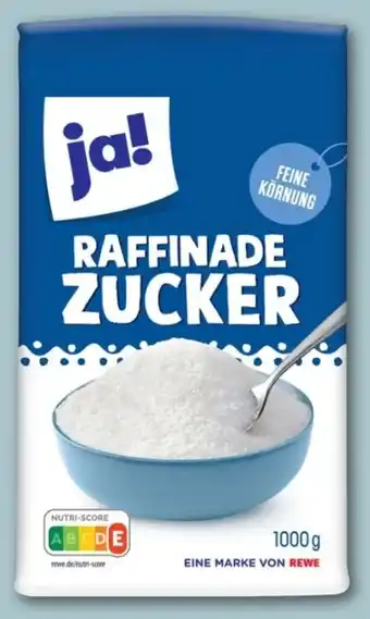 REWE Center ja! Raffinade Zucker Angebot