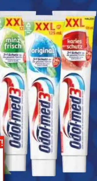 EDEKA Bandelt Odol-Med 3 Zahncreme XXL Angebot