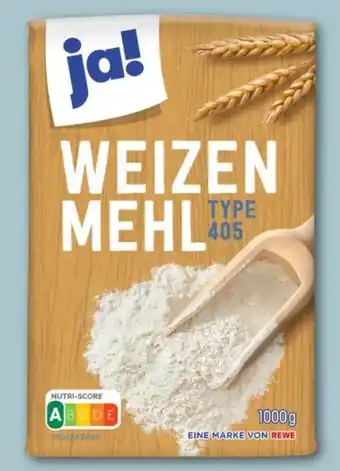 REWE Center ja! Weizenmehl Angebot