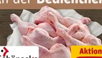 REWE Center Schönecke Hähnchenschenkel Angebot