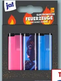 REWE Center ja! Elektronik-Feuerzeuge Angebot