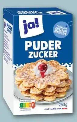 REWE Center ja! Puderzucker Angebot