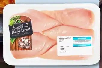 REWE Burgland Hähnchen-Brustfilet Angebot
