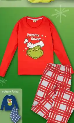 REWE Dr. Seuss Enterprises Herren X-Mas Pyjama Angebot