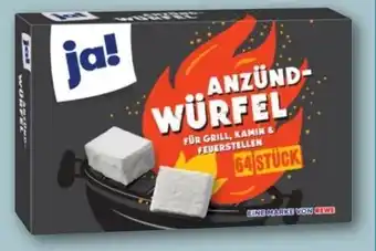 REWE ja! Anzündwürfel Angebot