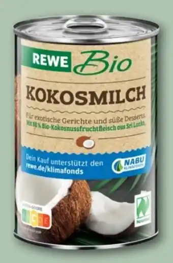 REWE Center Rewe Bio Kokosmilch Angebot