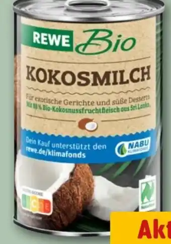 REWE Rewe Bio Kokosmilch Angebot