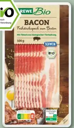 REWE Rewe Bio Bacon Angebot