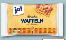 REWE Center ja! Frischeiwaffeln Angebot
