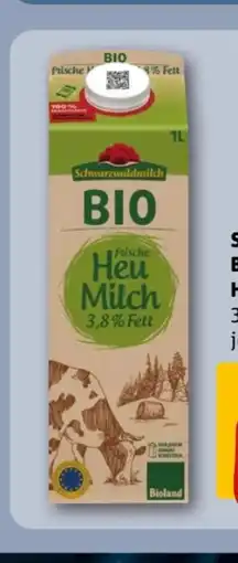 REWE Center Schwarzwaldmilch Bio Frische Heumilch Angebot