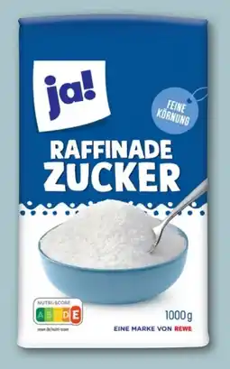 REWE ja! Raffinade Zucker Angebot