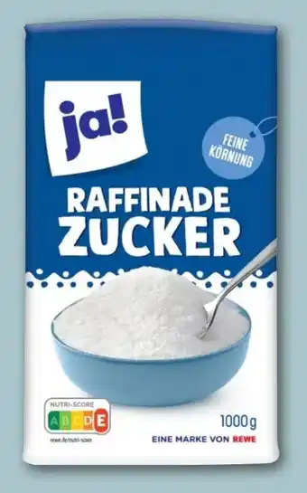REWE ja! Raffinade Zucker Angebot