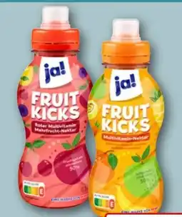 REWE ja! Fruit Kicks Nektar Angebot