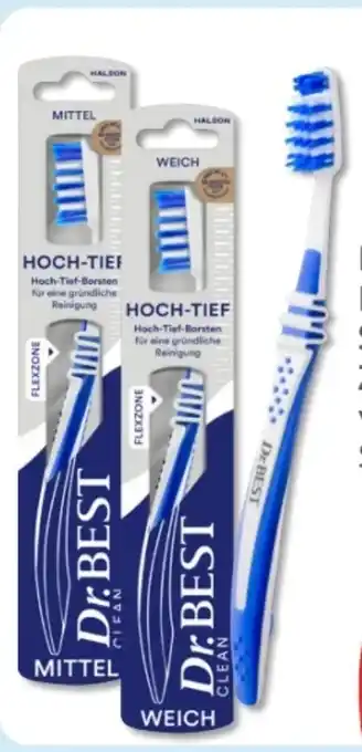 Budni Dr. Best Hoch Tief Zahnbürste Angebot