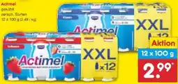 Netto Marken-Discount Danone Actimel Angebot