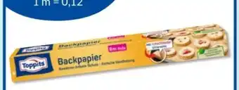 Budni Toppits Backpapier Angebot