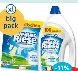 Budni Weißer Riese Waschmittelgel Angebot