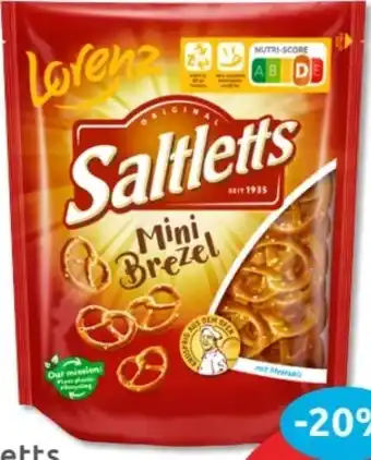 Budni Lorenz Saltletts Mini Brezeln Angebot