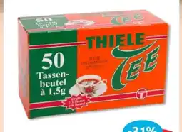 Budni Thiele Tee Bio Angebot
