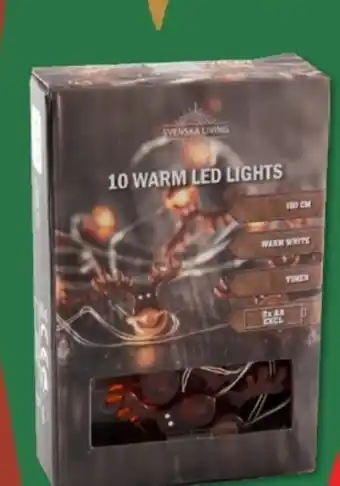 Budni Svenska Living LED-Rentier Lichterkette Angebot
