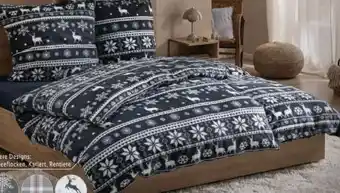 Lidl Livarno Home Fleece-Bettwäsche Angebot