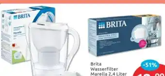 Budni Brita Wasserfilter Marella-Set Angebot