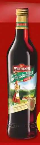 PENNY Wilthener Gebirgskräuter Likör Angebot