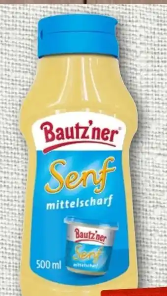 nahkauf Bautz'ner Senf Mittelscharf Angebot