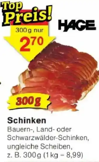Jawoll HAGE Schinken Angebot