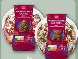 REWE Rewe Beste Wahl Weihnachts Santa Minis Angebot