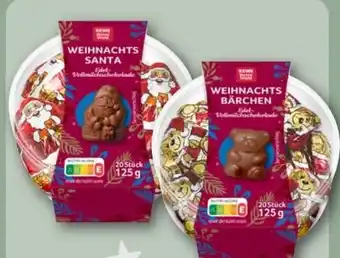 REWE Rewe Beste Wahl Weihnachts Santa Minis Angebot