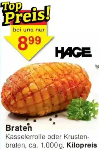 Jawoll HAGE Braten Angebot