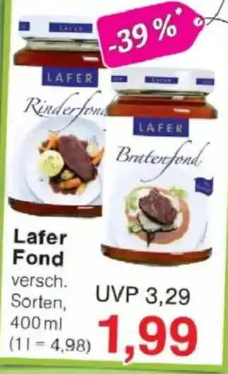 Jawoll Lafer Fond Angebot