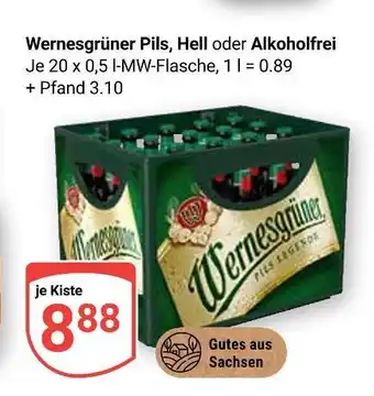 Globus Wernesgrüner pils Angebot