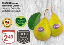 Globus Globus regional tafelbirnen xenia Angebot