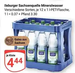 Globus Ileburger sachsenquelle mineralwasser Angebot