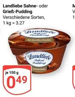 Globus Landliebe sahne-pudding Angebot