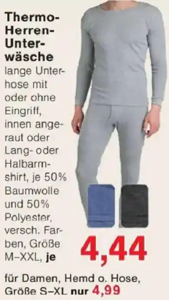 Jawoll Thermo Herren Unterwäsche Angebot