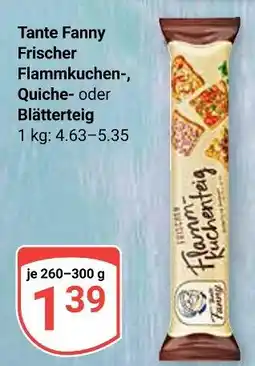 Globus Tante fanny frischer flammkuchen-teig Angebot