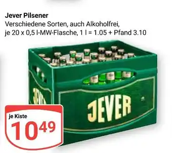 Globus Jever pilsener Angebot