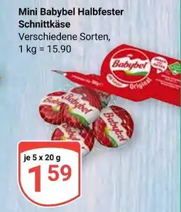 Globus Babybel mini babybel halbfester schnittkäse Angebot