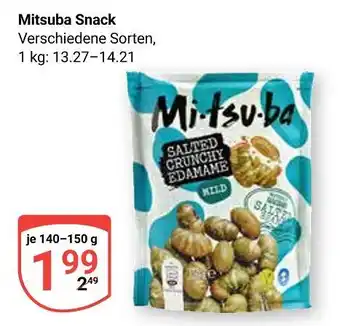 Globus Mitsuba snack salted crunchy edamame Angebot