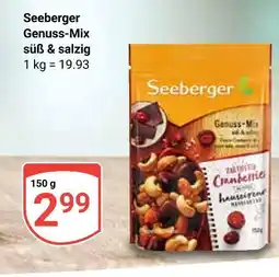 Globus Seeberger genuss-mix süß & salzig Angebot