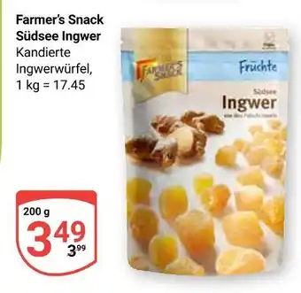 Globus Farmer's snack südsee ingwer Angebot