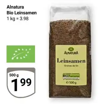 Globus Alnatura bio leinsamen Angebot