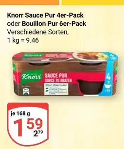 Globus Knorr sauce pur Angebot